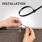 LOVE STORY Custom Size 3'x25' Brown Balcony Privacy Screen,UV Block Privacy Fence Screen,90% Shield for Outdoor Pool Garden Apartment Railing