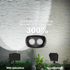 Solar Spot Lights Outdoor Waterproof IP68, RGB Colors Changing Solar Lights with 4 Lighting Modes, Solar Powered Lights Outdoor for Garden Yard Pathway Landscape (4Pack)