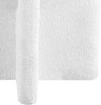 JONATHAN Y TBL1109B Brady 16.25" Minimalist Modern Drum Indoor/Outdoor Accent Table Contemporary, Mid-Century, Art Deco, Bohemian, Patio, Garden, Bathroom, Living Room, White Frosted