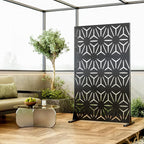Heavy-Duty Outdoor Privacy Screen by QINPTWUT
