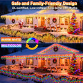 String Lights, 400 LED, 33 ft, Color Changing Warm White to Multicolor
