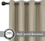 HolidayIdeas Linen Outdoor Curtains - Image 4
