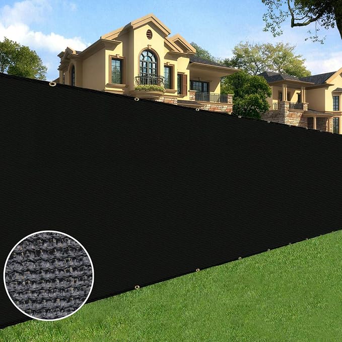 Sunnyglade 6 feet x 100 feet Privacy Screen Fence Heavy Duty Fencing Mesh Shade by Sunnyglade