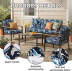 Cushion Covers Set of 14, Bluebell Stretch Fit Outdoor Patio Furniture