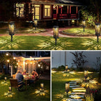 TomCare Solar Lights Outdoor Upgraded Bright Solar Pathway Lights Bigger Size Decorative Solar Waterproof Solar Powered Led Landscape Garden Lighting for Path Yard Walkway, 8 Pack
