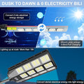 Flood Security Lights, 2-Pack, White Solar with Motion Sensor and Remote