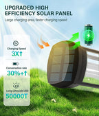 Solar Path Lights Outdoor 8 Pack, Bright Solar Pathway Lights Outside Waterproof, Solar Powered Landscape Lights for Walkway Driveway Lawn Patio Sidewalk Garden Yard, Cool White