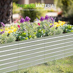 8X2X2ft (1 Pack) Galvanized Raised Garden Bed,Outdoor Planter Box Metal Patio Kit Planting Bed for Vegetables Flowers Herb