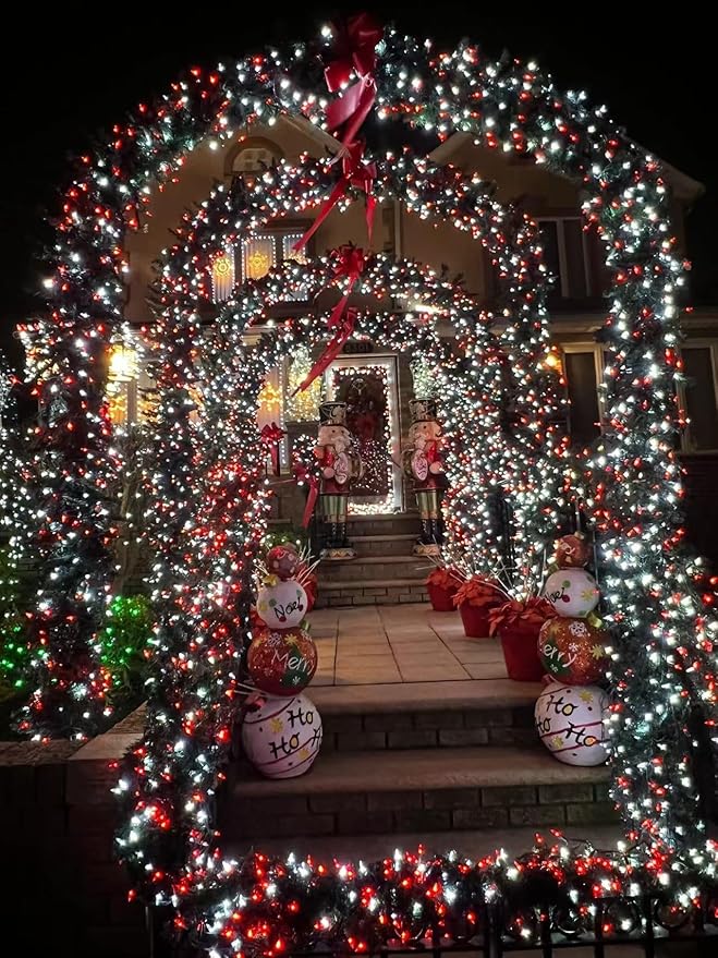 String Lights, 66ft 200 LED Outdoor Waterproof with Timer