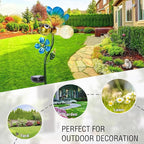 Decorative Solar Lights Outdoor Solar Bee Stake Lights Metal Decorative Garden Lights Outdoor Waterproof Stakes for Pathway Yard Lawn Decoration Mothers Day Mom Gifts