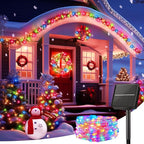 Solar String Lights for Outside – Multicolor