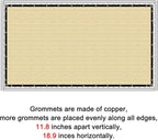 Sunnyglade 5 feet x 100 feet Privacy Screen Fence Heavy Duty Fencing Mesh Shade - Image 5