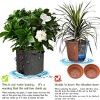 5 Pack 2 Gallon Grow Bags with Handles Garden Vegetable Flower Grow Bags Nonwoven Aeration Fabric Pots for Nursery Garden Planting
