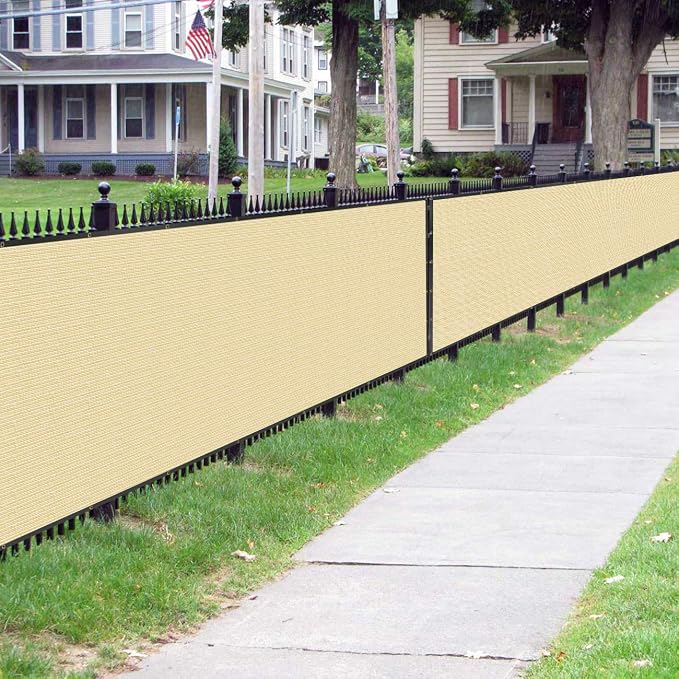 Sunnyglade 6 feet x 150 feet Privacy Screen Fence Heavy Duty Fencing Mesh Shade - Image 2