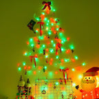 String Lights, 500 LEDs in Red and Green, 165 ft Waterproof Outdoor