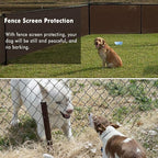UPGRADE Privacy Fence Screen 3'x18' Brown Outdoor 90% Visibility Blockage 170 GSM Mesh Shade Cover Panels for Backyard,Balcony,Home Decoration with Zip Ties,Customized Avaliable