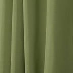 NICOLE MILLER NEW YORK Canvas Indoor/Outdoor Grommet Top Curtain Panel Pair, 54"x108", Green Apple