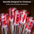 Valentine's Day Solar Lights Outdoor Decorations 10 Pack Candy Color LED Stainless Steel Stake for Pathway Yard Garden Landscape Walkway Lighting Solar Powered Outside Christmas Decor