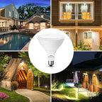 Par38 led Flood Lights Outdoor Light Bulb,Dimmable 1800LM,20W Replace up to 200W,Outdoor Flood Light Bulbs for Backyard,Garage,Porch,Garden,2 Pack 2700K Warm Light