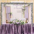 Artificial Lavender Garland 6 Ft Light Purple Faux Greenery Vine