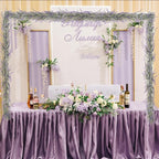 Artificial Lavender Garland 6 Ft Light Purple Faux Greenery Vine