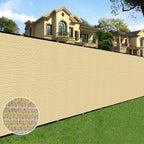 Sunnyglade 4 feet x 100 feet Privacy Screen Fence Heavy Duty Fencing Mesh Shade by Sunnyglade
