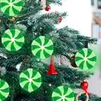 Ultimate Unicorn Christmas Lollipop Pathway Lights for Christmas Decoration, 10 LED Christmas Peppermint String Lights Green, Lollipop Pathway Lights with Stakes for Garden Christmas Decor
