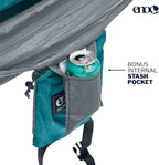 ENO, Eagles Nest Outfitters DoubleNest Lightweight Camping Hammock, 1 to 2 Person, Special Edition Colors, ATC