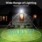LED Wall Pack 150W: 22500lm Outdoor Wall Lights with Dusk to Dawn Photocell - Glass Lens LED Security Flood Lighting for Parking Lot and Warehouse