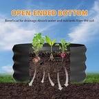 2-Pack 2x1ft Galvanized Raised Garden Bed, Outdoor Planter Bed, Metal Planter Box for Gardening and Planting,Black