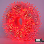 String Lights, 165 ft Red LED Outdoor Lights with 8 Modes