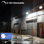hykolity 120W LED Wall Pack Light with Dusk-to-Dawn Sensor,16200lm 5000K Daylight Commercial Security Lighting,750W MH Equivalent, 100-277V, Waterproof LED Outdoor Wall Mount Light for Warehouses