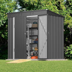 Gizoon 6' x 4' Outdoor Storage Shed - Image 2