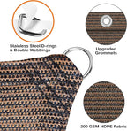 Artpuch Sun Shade Cloth with Grommets & D-Rings, 90% UV Protection Shade Cover, Rectangle Shade Sail for Outdoor, Patio, Pergola (Custom Size)