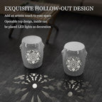 EFU Resin Garden Stool Indoor Outdoor,Decorative Antique Classic-Like Appearance, Waterproof UV Resistant Lightweight Sturdy,for Living Room, Garden Room, Patio(White)