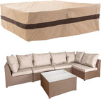 WJ-X3 Extra Large Patio Furniture Set Covers Waterproof, Outdoor Table Cover - Image 7
