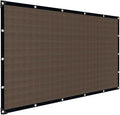 Mocha Sun Shade Cloth,Pergola Shade Cover with Reinforced Grommets,90% Shade Fabric Fence Privacy Screen Balcony,Pergola Shade Cover Canopy Garden Carport Porch Deck Patio Shade,10x20FT