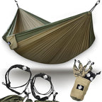 Legit 2 Person Camping Hammock - Double Tree Hammock - Portable & Heavy Duty - Perfect for Outdoor & Travel