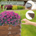 1MORE Galvanized Raised Garden Bed- Planter Garden Boxes Outdoor, Raised Beds for Gardening, 4x2x1ft Metal Garden Bed Kit for Vegetables Flower, Planter Raised Beds with Tools.Grain-2pack