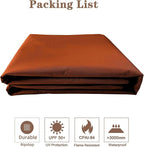 SCOCANOPY Replacement Gazebo Canopy for 10 x 12 Regency II Patio Gazebo Model L-GZ798PST,A101004104,A101004105,(Rust Red)