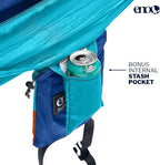 ENO, Eagles Nest Outfitters DoubleNest Lightweight Camping Hammock, 1 to 2 Person, Special Edition Colors, ATC