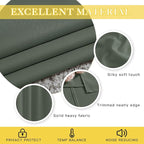 NICETOWN Sliding Door Curtains 84 inches Long, Grommet Blackout Thermal Patio Door Curtain Panel Sliding Door Drapes/Draperies for Room Divider (1 Panel, Dark Mallard, W80 x L84)