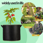 1-Pack 100 Gallon Plant Grow Bags, Thickened Nonwoven Fabric Pots with Handles,Sturdy Garden Planters Aeration Gardening Container to for Plants, Vegetables, and Flowers