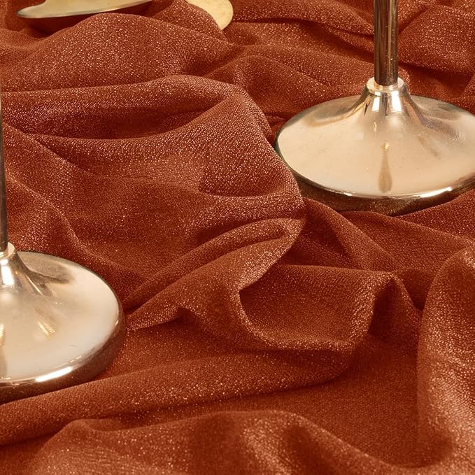 Outdoor Curtains: Sheer Gauze Arch Drapes, 2 Panels, 29 x 240 Inches