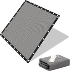 90% Shade Cloth Sun Shade Fabric Privacy Screen Shade Cover for Patio Garden Pergola Shade Cover Canopy with Gromments