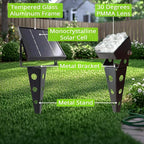 Solar Spotlights Outdoor Waterproof IP65 Landscape Spot – White, 42ft