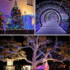 66Ft 200 LED Fairy Lights Plug in with Remote, Waterproof String Lights Outdoor& Indoor 8 Modes with Timer, LED Twinkle Light for Girl's Room Garden Patio Halloween Christmas Decorations (Multicolor)