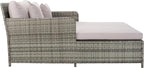 Safavieh PAT7500B Outdoor Collection Cadeo Grey Cushion Daybed
