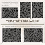Kozyard Metal Privacy Screen 74" H x 47.2" W Decorative Outdoor Divider - Image 6