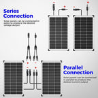 200W 12V Solar Panels, High Efficiency 9BB Cell Monocrystalline Solar Panel - Image 5
